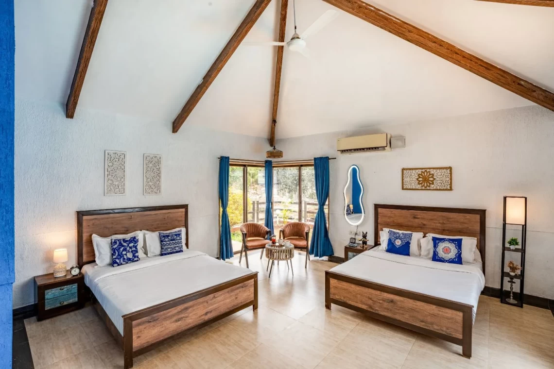 5 BHK villa with Private Cricket Turf & Private Paddle Court in Lonavala