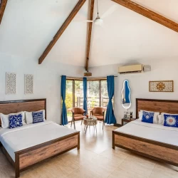 5 BHK villa with Private Cricket Turf & Private Paddle Court in Lonavala