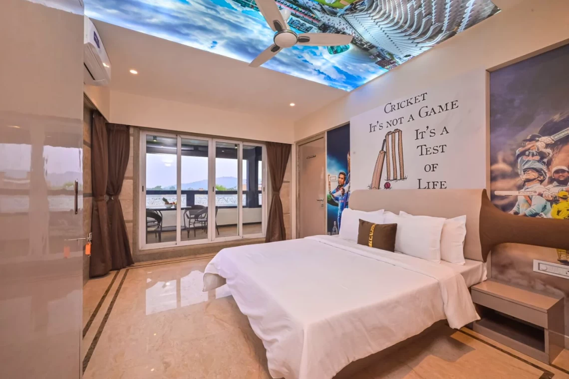 6 BHK Turf Villa in Lonavala with Sports theme rooms