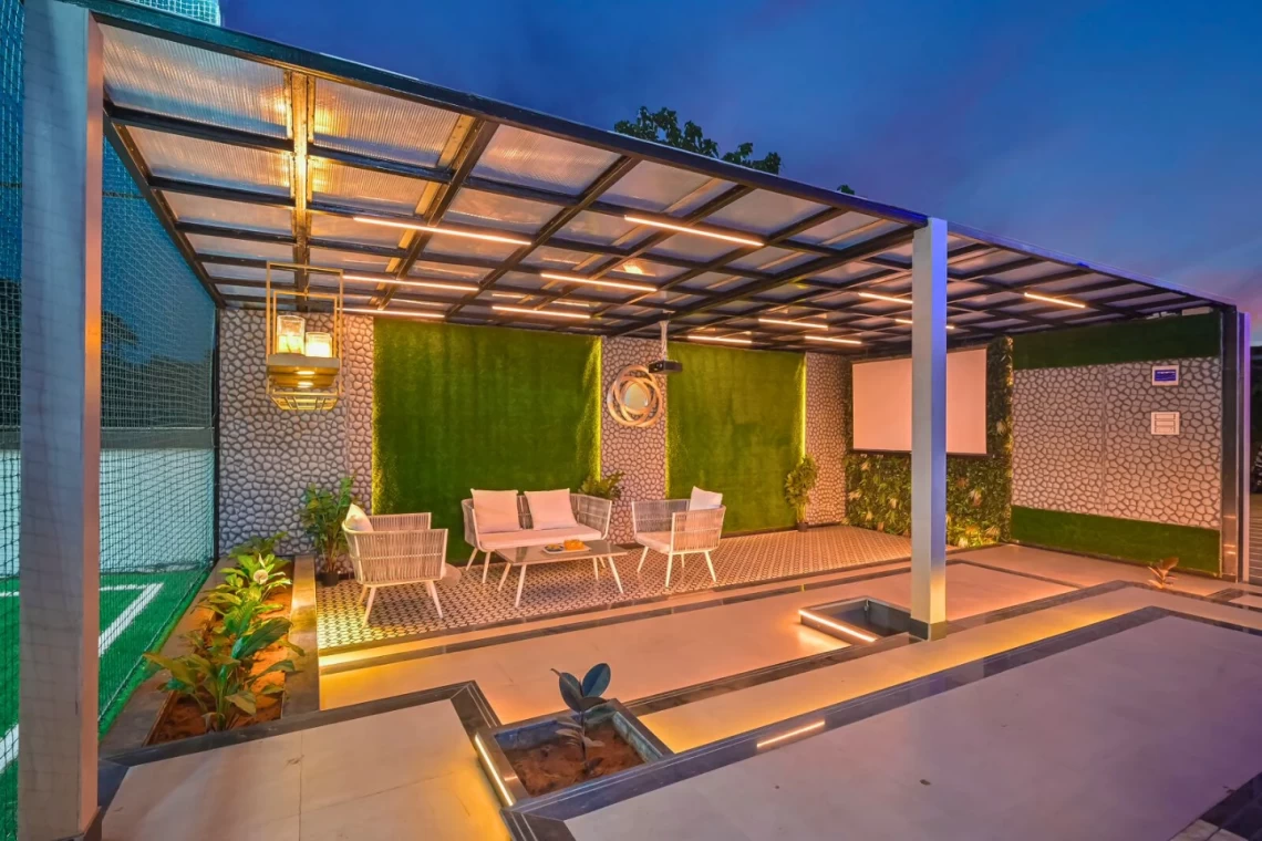 6 BHK Turf Villa in Lonavala with Sports theme rooms