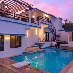Alpha Z 5 BHK villa with Private Cricket Turf & Private Paddle Court in Lonavala