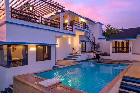 Alpha Z 5 BHK villa with Private Cricket Turf & Private Paddle Court in Lonavala